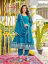 Hasti By Aanchi Vichitra Silk Embroidery Anarkali Suit
